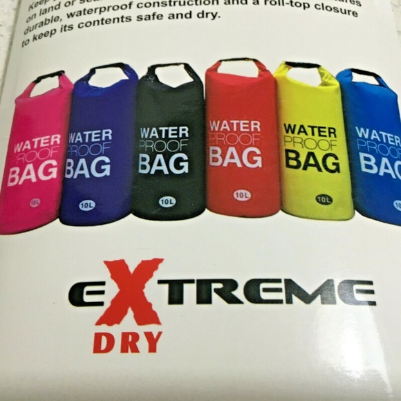 EXtreme Dry Bag Travel Waterproof Kayak Shoulder Strap Backpack 15 L Boat Yellow - Picture 1 of 7